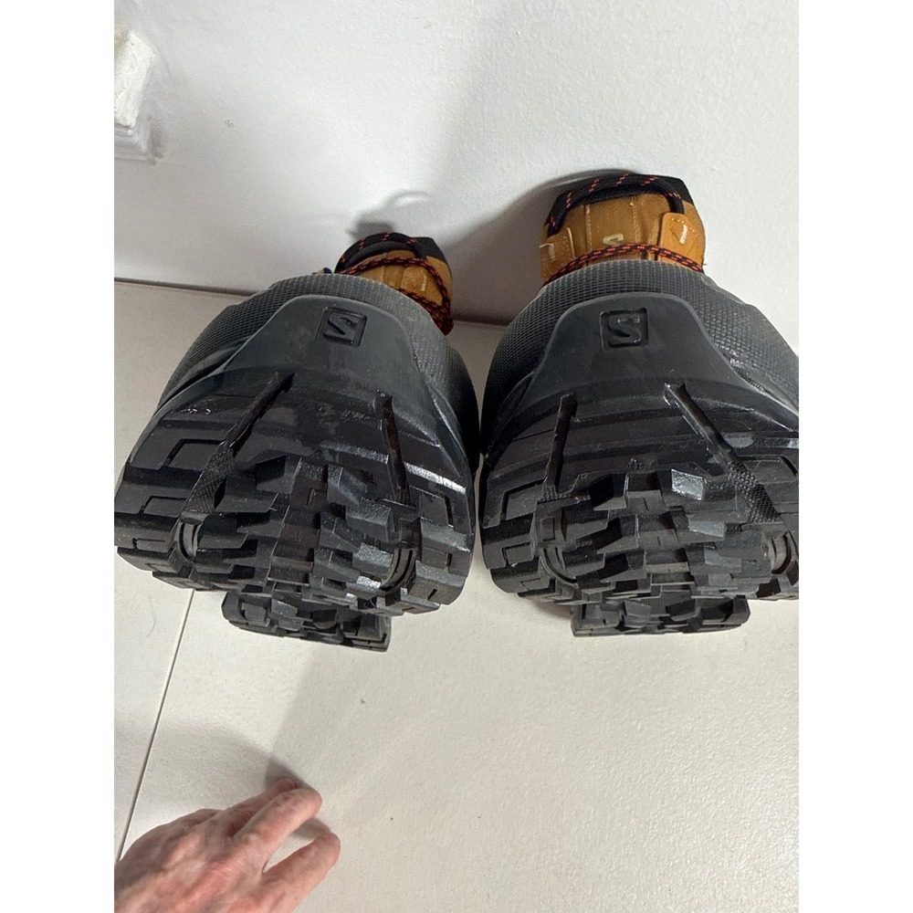 Salomon Quest 4 Gore-Tex Hiking Boots Brown Black Men 414465 Waterproof GORE-TEX - Picture 6 of 11